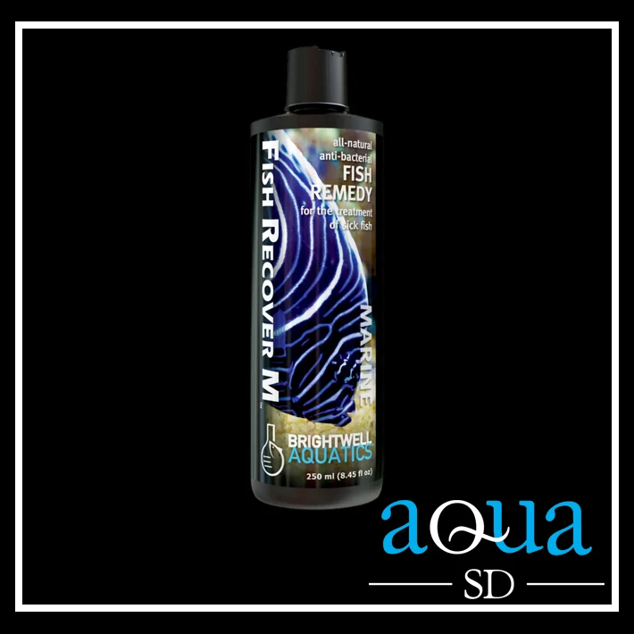Fish Recover M (250ml, 500ml) All-Natural Anti-Bacterial Fish Remedy