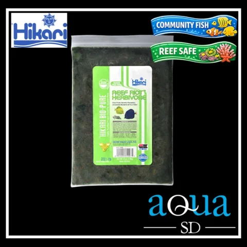 Hikari Bio-Pure Frozen Fish Food Reef Riot Herbivore (8oz)
