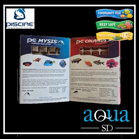 Piscine Energetics Mysis and Calanus Twin Pack (226.8g)
