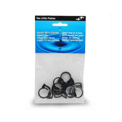 1/2" Clamp Set 6pcs - Two Little Fishies