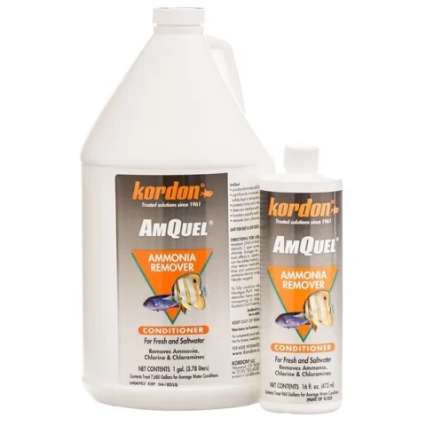 1Gal AmQuel Ammonia Remover Freshwater Conditioner Kordon
