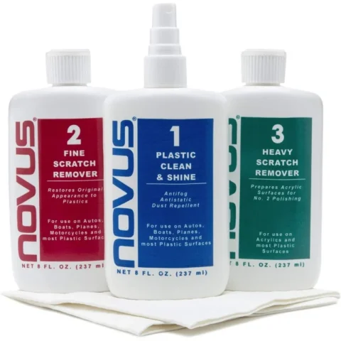 2 OZ KIT PLASTIC POLISH SYSTEM - NOVUS