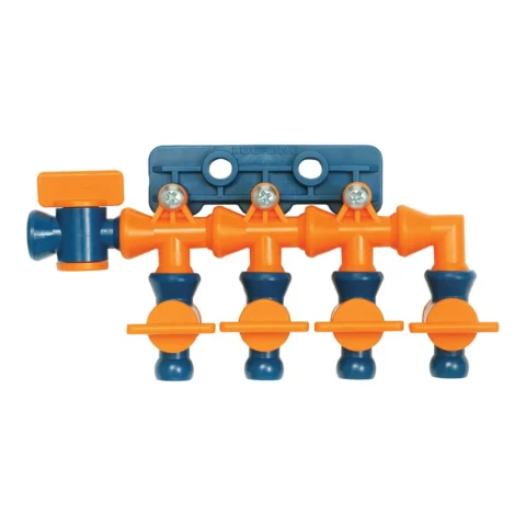 21198 Loc-Line Total Flow Control Manifold Kit for 1/4" ID System