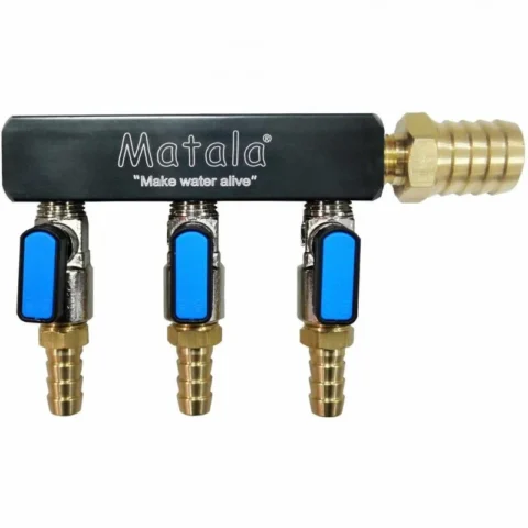3 ways Heavy Duty Air Manifold - Matala