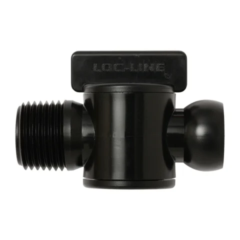 32092 Loc-Line Male NPT Valve for 1/2" ID System, pack of 2