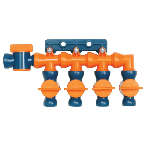 32098 Loc-Line Total Flow Control Manifold Kit for 1/2" ID System
