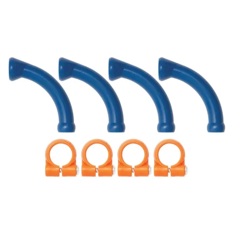 40474 Loc-Line Extended Elbows with Clamps Kit for 1/4" ID System