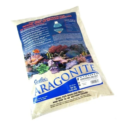 40lbs Dry Aragonite Aragamax Select Sand - CaribSea