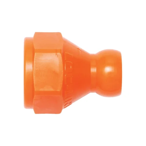 41412 Loc-Line 3/8" SAE Flare Nut Adapter for 1/4" ID System, pack of 4