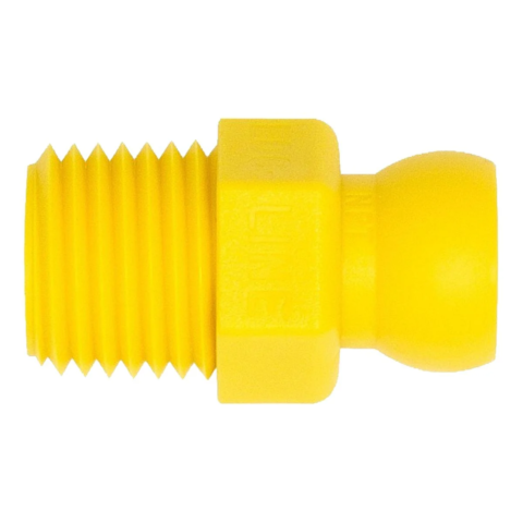 45406 Loc-Line 1/4" Acid Resistant NPT Connector for 1/4" ID System, pack of 4