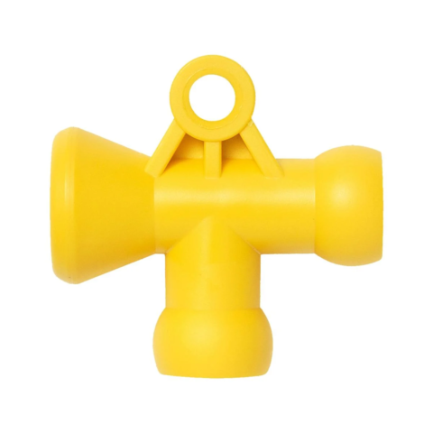 46436 Loc-Line Acid Resistant T Fitting for 1/4" ID System, pack of 20
