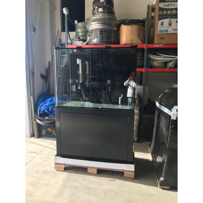 48" x 24" x 36" W/ Black Alloy Stand Reef Pro 180 Tall - Aqua Japan Aquarium
