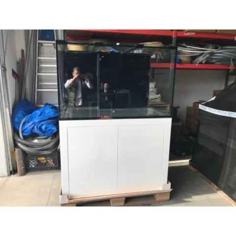 48" x 30" x 30" W/ White Alloy Stand 190 - Aqua Japan Aquarium
