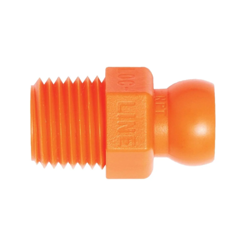 49426 Loc-Line 1/4" NPT Connector for 1/4" ID System, pack of 50