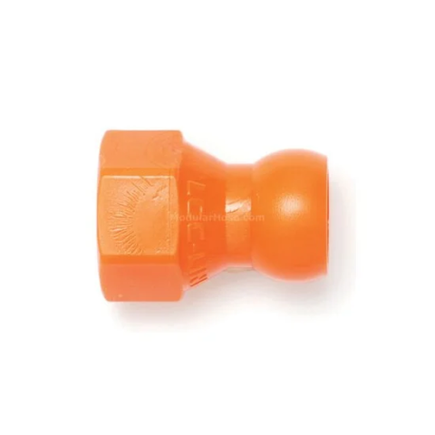 49434 Loc-Line 1/4" SAE Flare Nut Adapter for 1/4" ID System, pack of 20