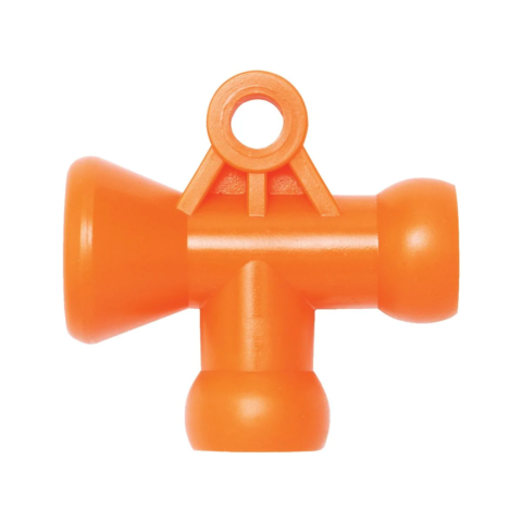 49436 Loc-Line T Fitting for the 1/4" ID System, pack of 20