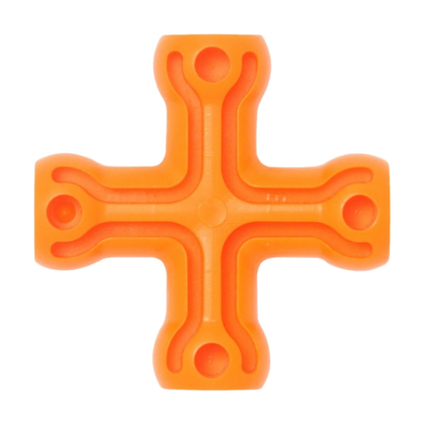 49448 Loc-Line 4-Way Cross for 1/4" ID System, pack of 20
