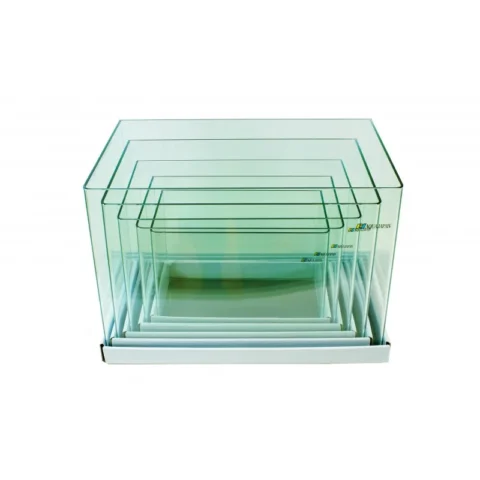 5 in 1 Bending Rimless Tank Set Aqua Japan