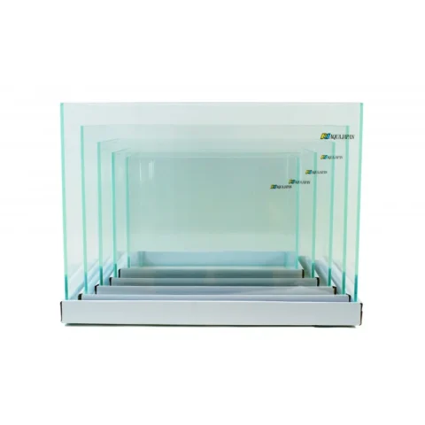 5 in 1 Ultra Clear Rimless Tank Set Aqua Japan