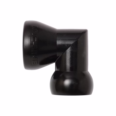 51824 Loc-Line Elbow Fitting for 1/2" ID System, pack of 2