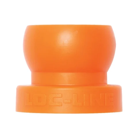 51895 Loc-Line Flat Mount for 1/2" ID System, pack of 2
