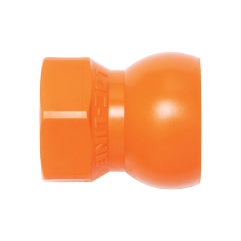 59873 Loc-Line 3/8" SAE Flare Nut Adapter for 1/2" ID System, pack of 20