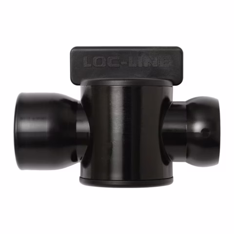 61516 Loc-Line 3/4" Male NPT Valve for 3/4" ID System, pack of 2