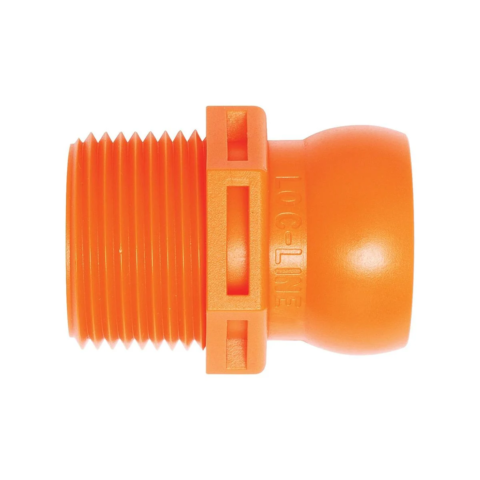69545 Loc-Line 3/4" NPT Connector for 3/4" ID System, pack of 50
