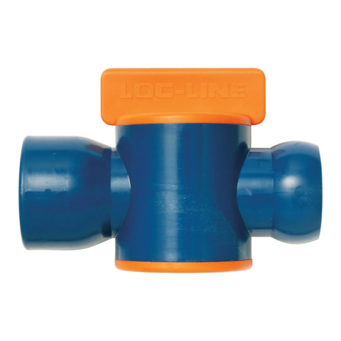 69557 Loc-Line 3/4" Female NPT Valve for 3/4" ID System, pack of 10