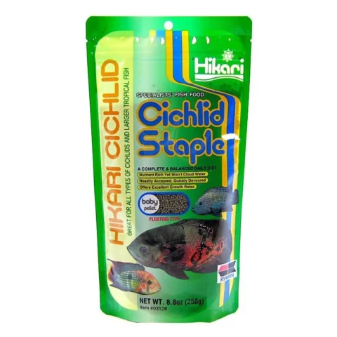 8.8oz Cichlid Staple Complete & Balanced Daily Diet - Hikari