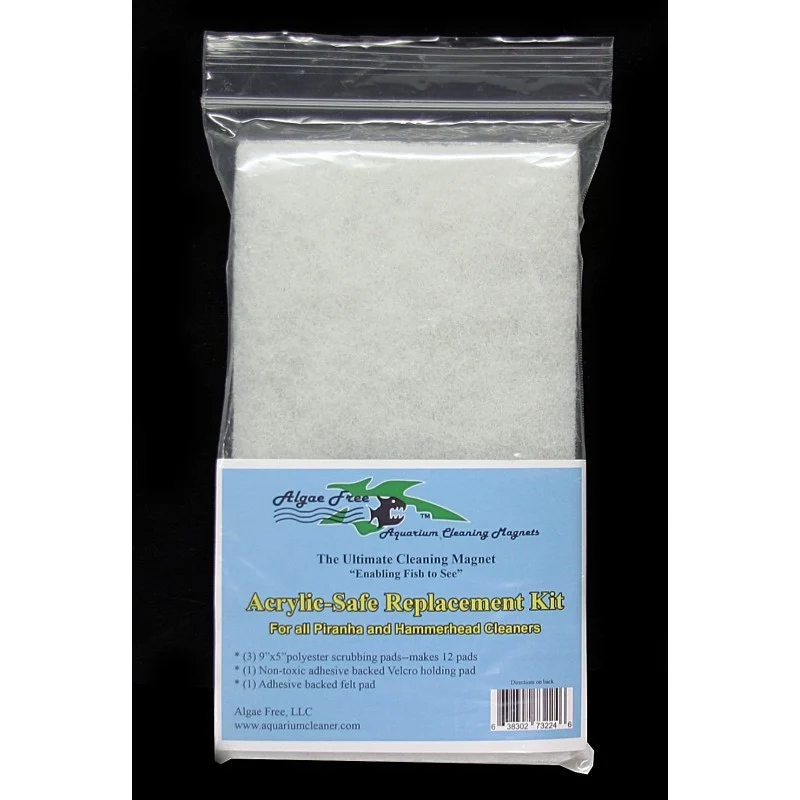 Algae Free Acrylic-Safe Pads for all Piranha & Hammerhead cleaners