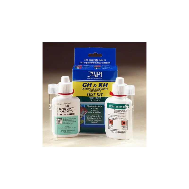API GH/KH General & Hardness Test Kit Fresh water