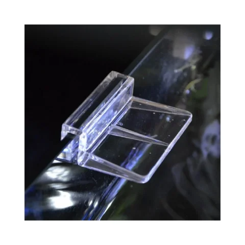 Aquarium Plastic Clips 2pcs Fit 1/2"