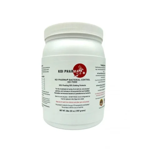Bacterial Control Koi Food by KOI PHARMA® - Bacterial Disease Neutralizer