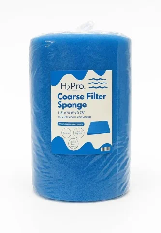 Blue Coarse Filter Pad Roll 11.8" x 70.9" x 0.78" (30 x 180 x 2cm)