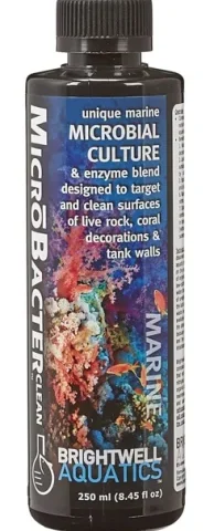 Brightwell Aquatics MicroBacterClean 250ml (BACCL250) - Microbial Culture & Enzyme Blend