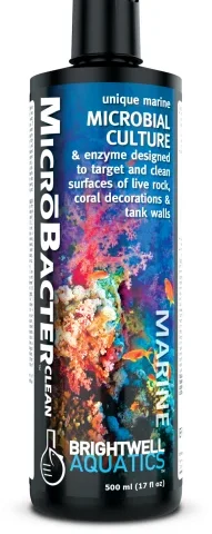 Brightwell Aquatics MicroBacterClean 500ml (BACCL500) - Microbial Culture & Enzyme Blend
