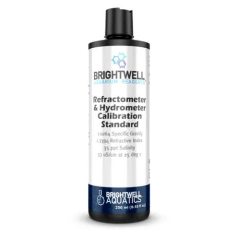 Brightwell Aquatics Refractometer & Hydrometer Calibration Standard 250ml (RES250)