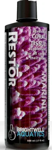 Brightwell Aquatics Restor Liquid Coral Tissue Nutritional Supplement 500ml (RST500)