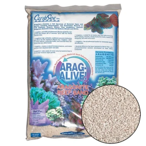 CaribSea Arag-Alive Special Grade Reef Sand 20lb (00790)