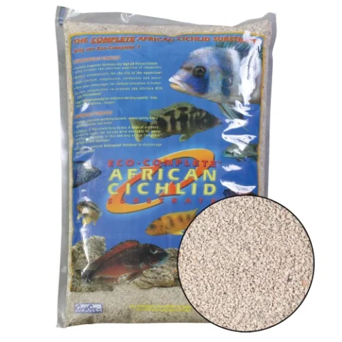 CaribSea Eco-Complete Cichlid White Sand 20lb (00778)