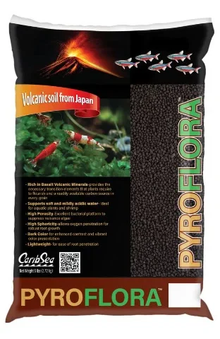 Caribsea Pyroflora Plant and Shrimp Substrate 6lb (00620)