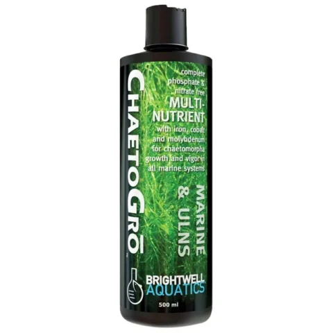 ChaetoGro 500ml Refugium Fertilizer for Chaetomorpha Algae - Brightwell Aquatics