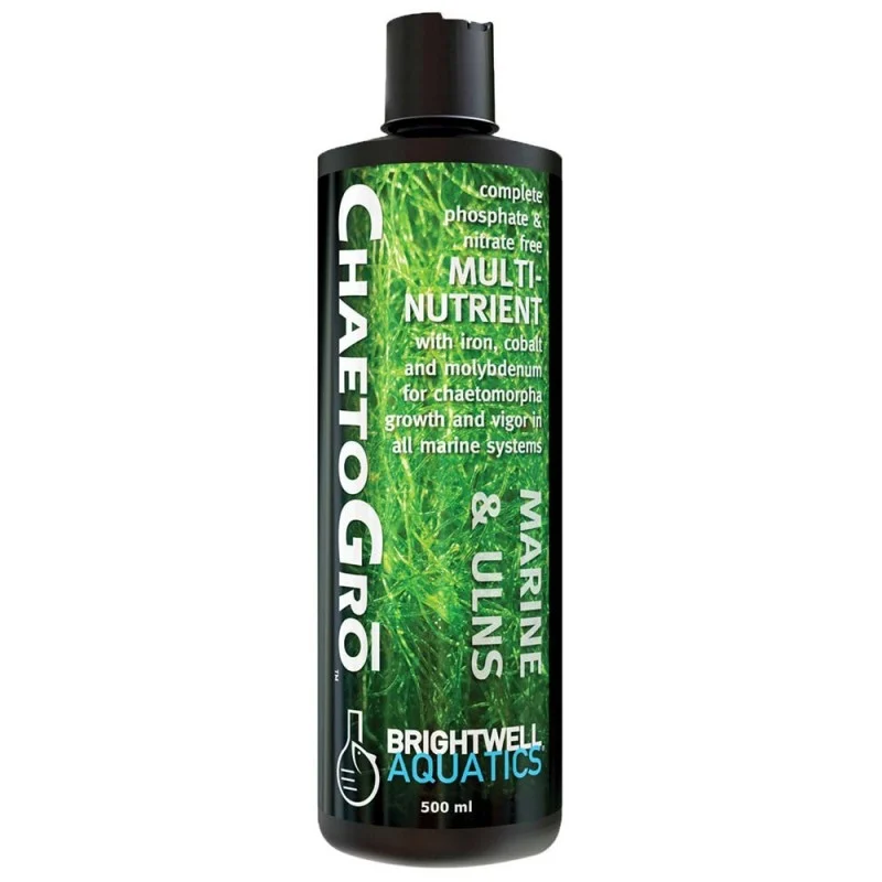 ChaetoGro 500ml Refugium Fertilizer for Chaetomorpha Algae - Brightwell Aquatics