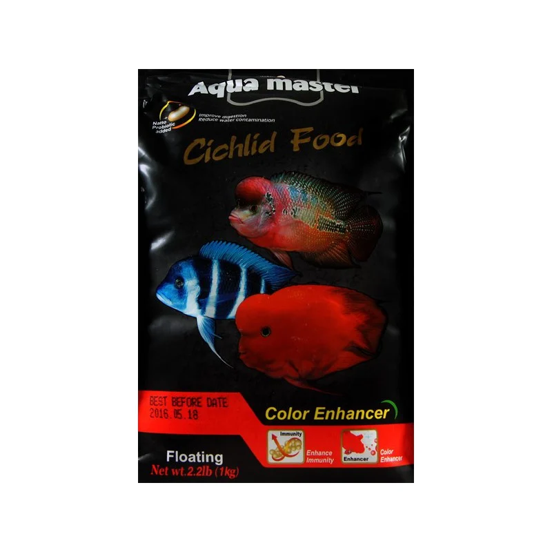 Cichlid Food 2.2lbs MD - Aqua Master