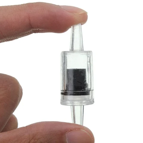 Clear Air Line Check Valve 4pcs
