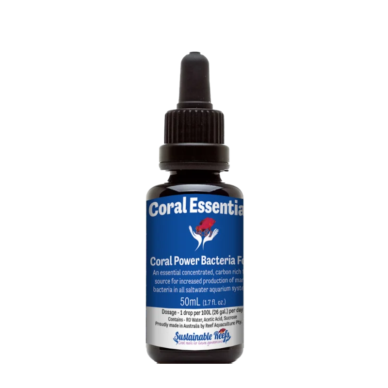 CORAL POWER BACTERIA FOOD 50ml - CORAL ESSENTIALS