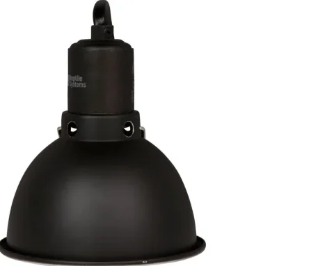 Dr Tim Ceramic Reflector Clamp Lamp Black 100W (220051)