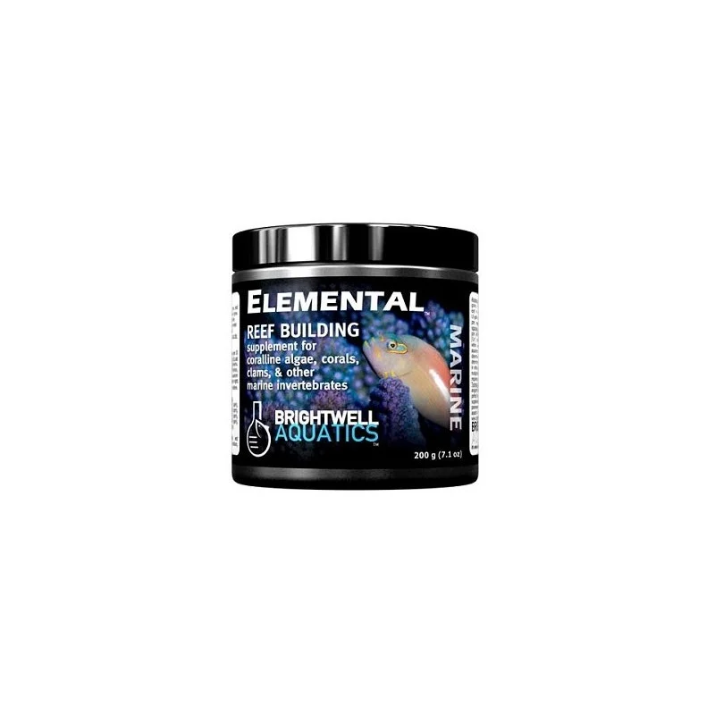 Elemental 800 Gram - Dry Reef Building Complex for Corals, Clams - Brightwell Aquatics
