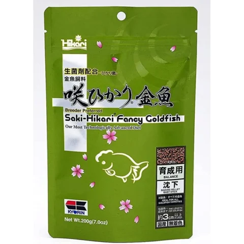 Fancy Goldfish Balance 200g (7oz) Breeder Preferred Premium Diet - Saki Hikari